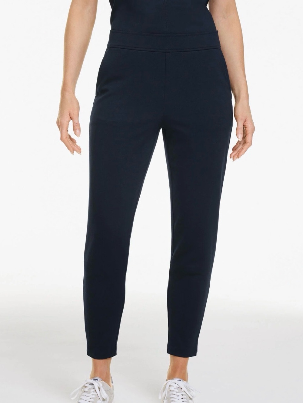 Talbots Soho Ankle Pants Black size 14 excellent cond retails $109